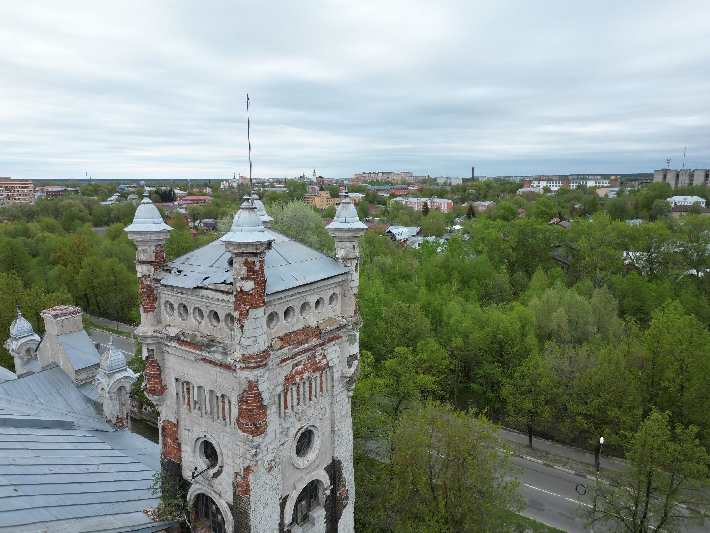 видео с коптера, станкин, университет,
