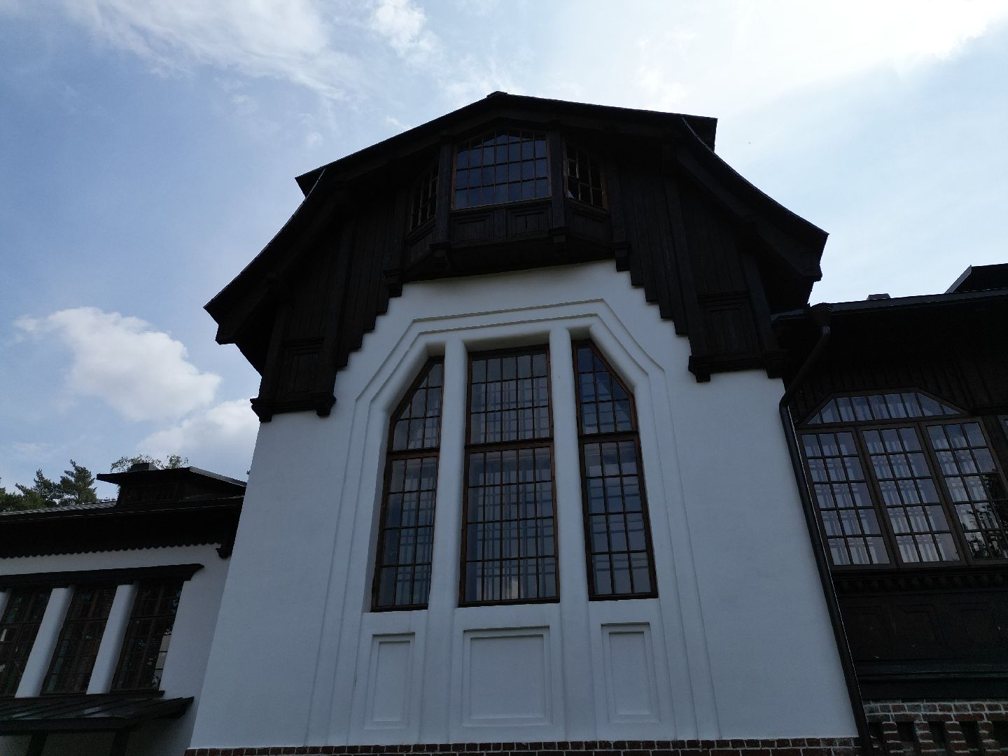 музей, видео с коптера, дом,