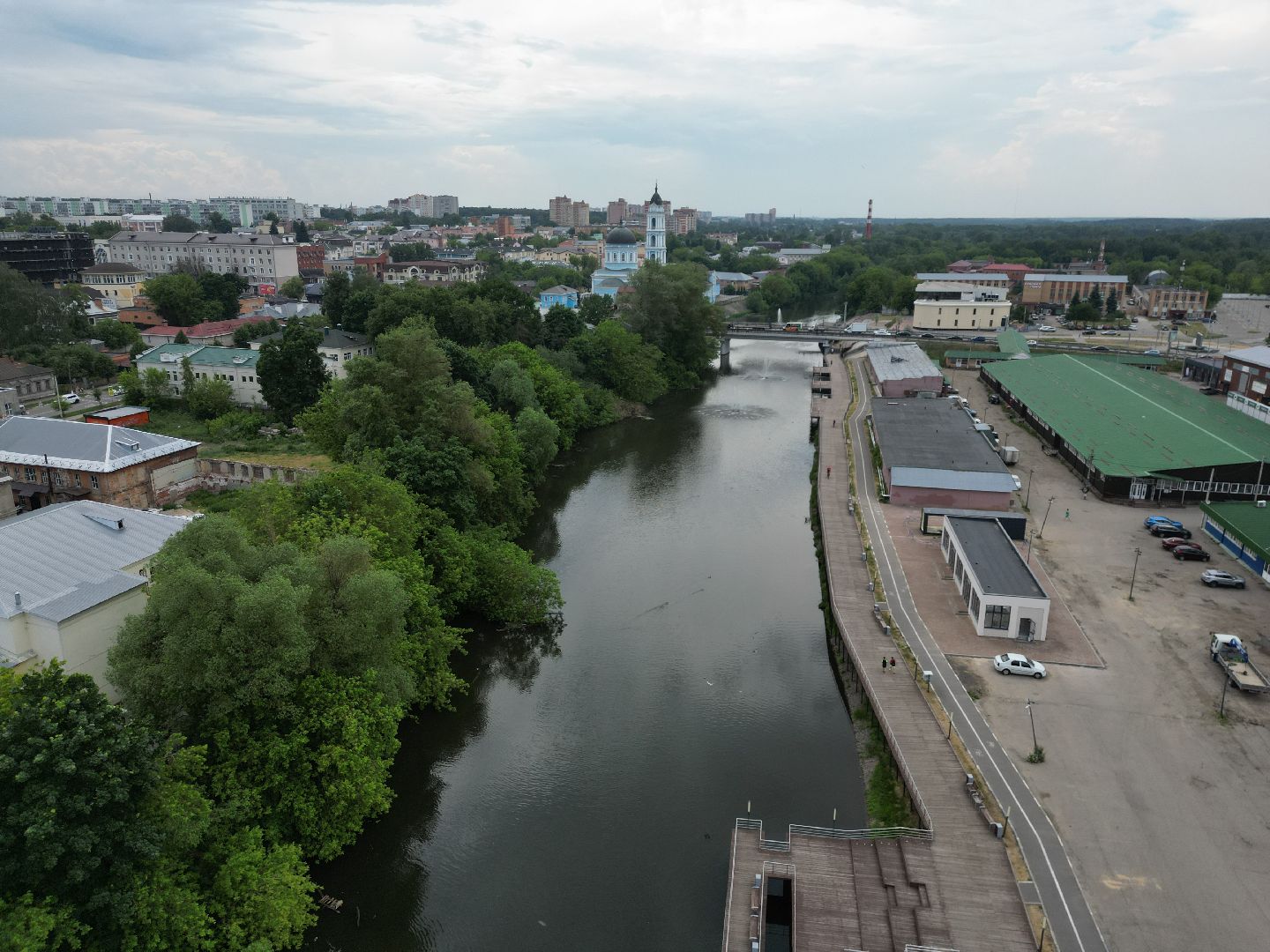 видео с коптера, ногинск, площадка,