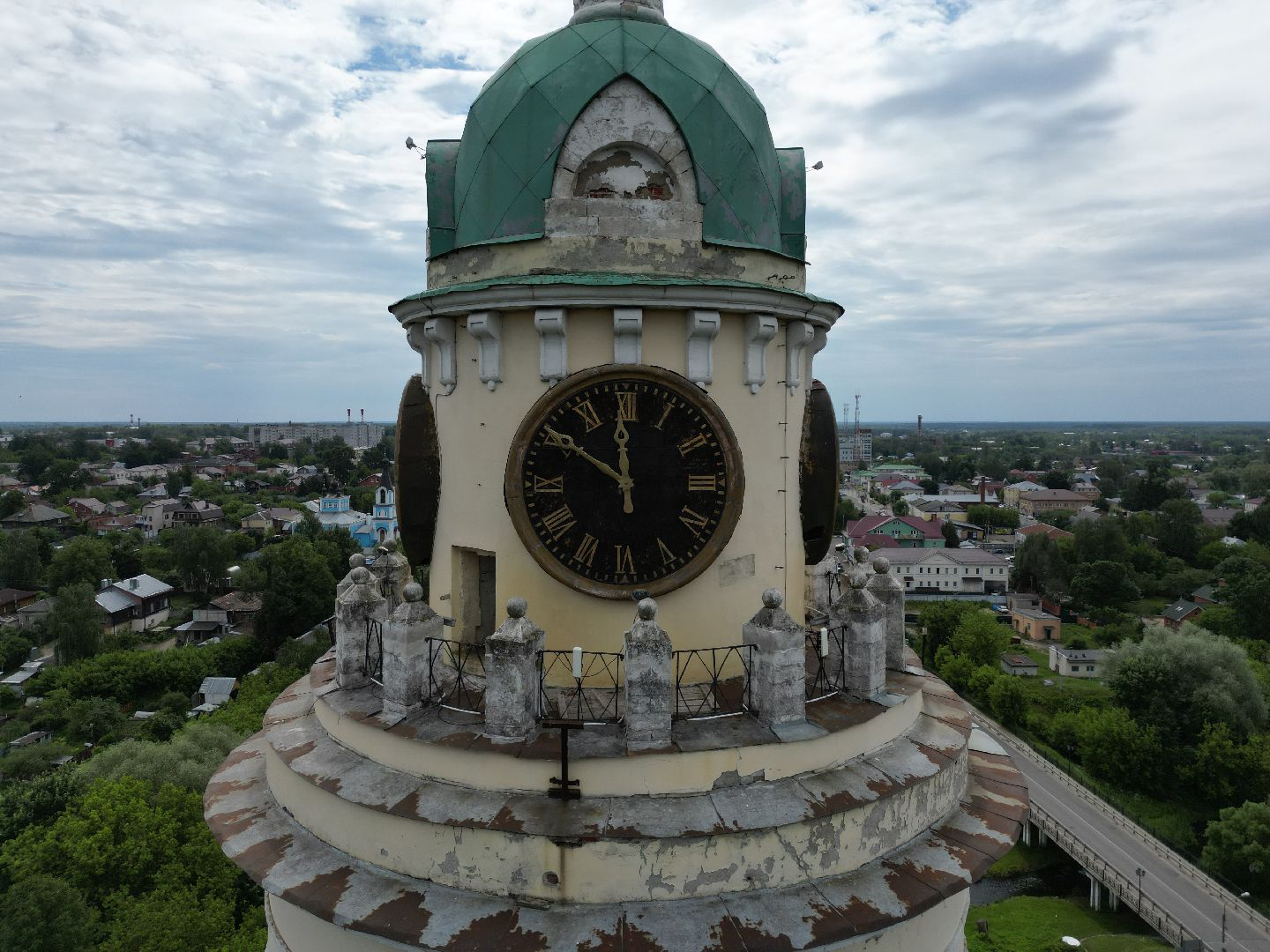 видео с коптера, церковь, храм,