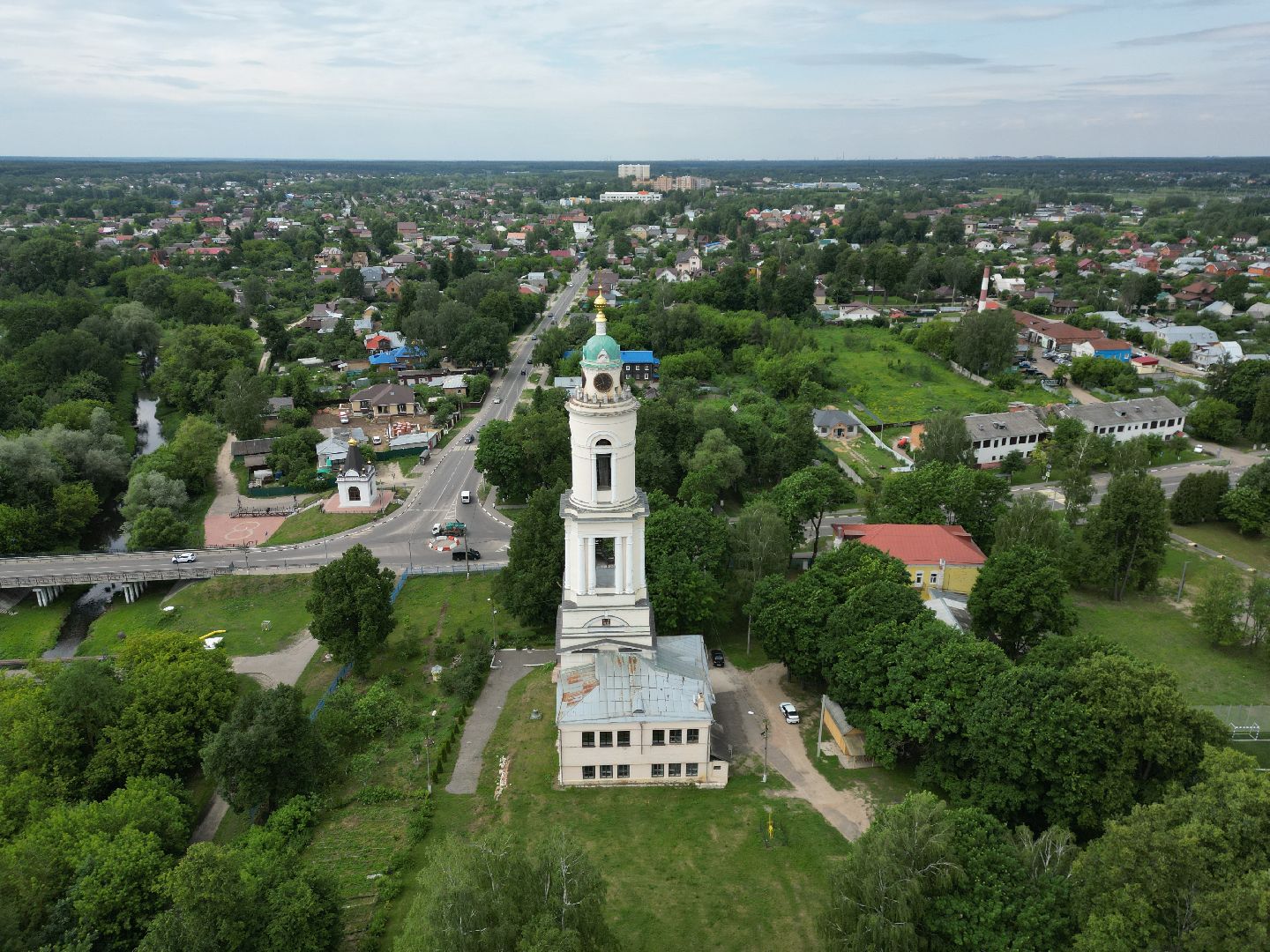 видео с коптера, церковь, храм,
