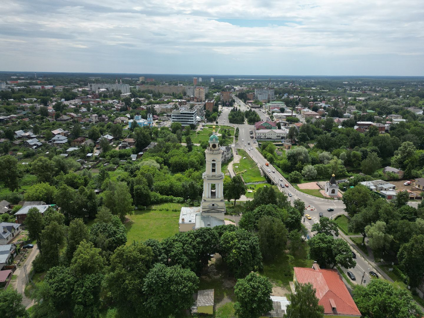 видео с коптера, церковь, храм,