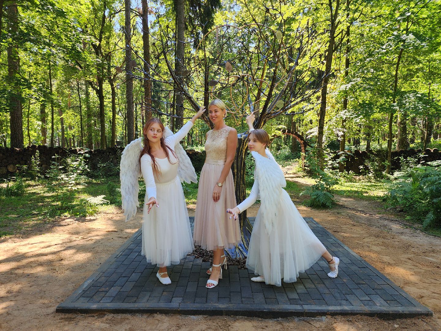 экологический проект, Дерево любви, парк Волхонка, Ногинск, Богородский городской округ,