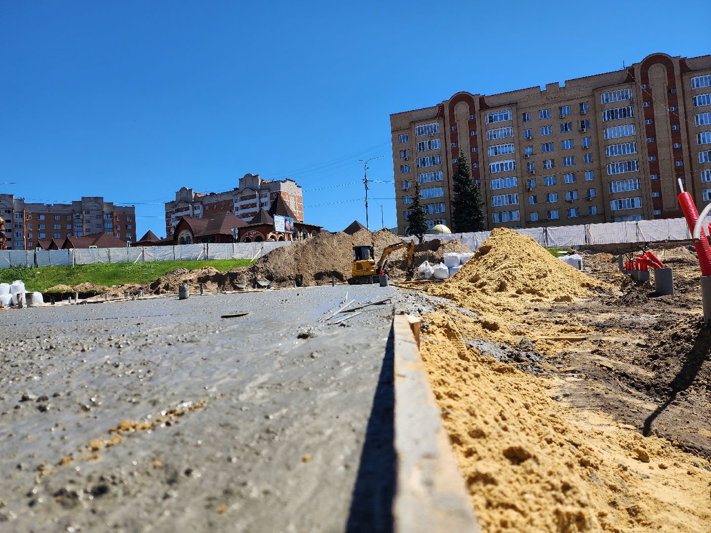 раменское, благоустройство, реконструкция площади Победы,