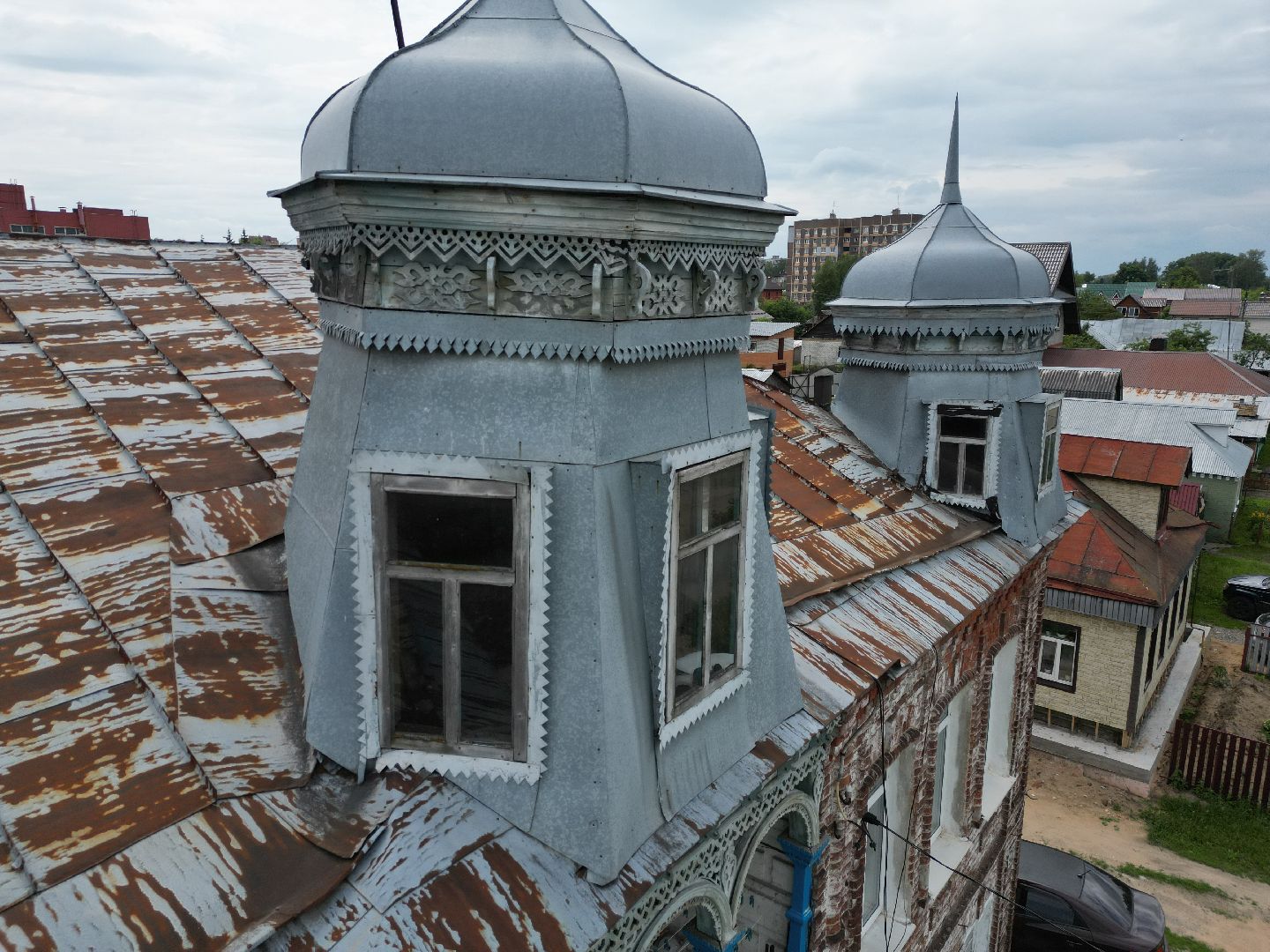 видео с коптера, дом, павлово-посадский городской округ,