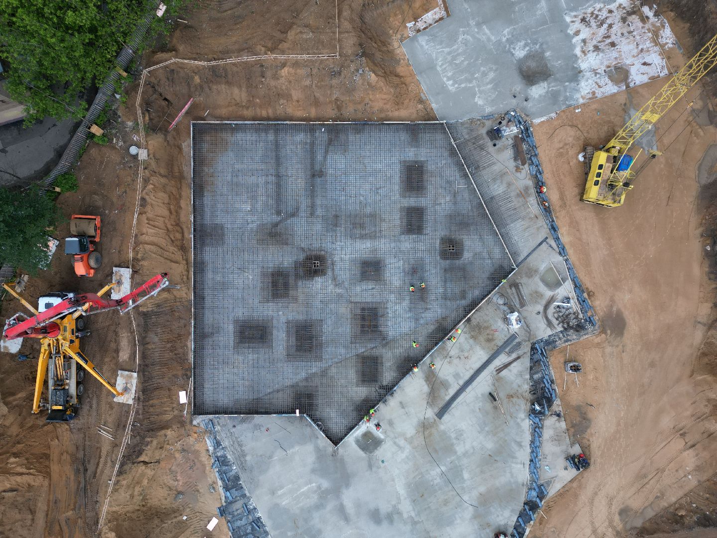 видео с коптера, школа, ремонт,