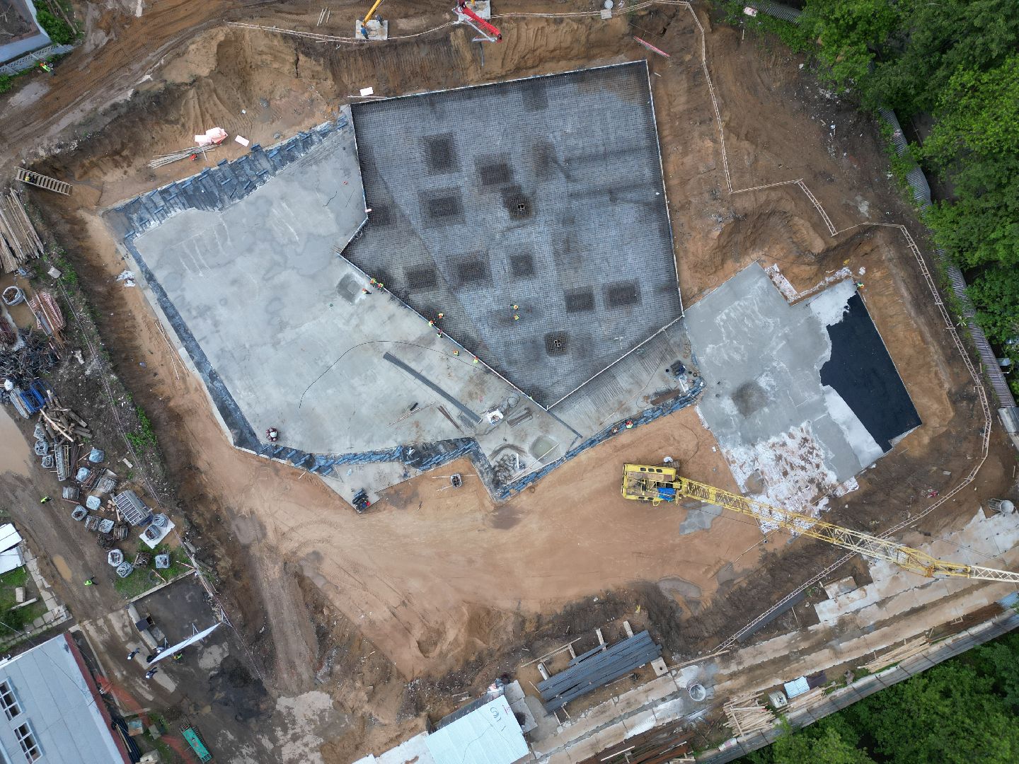 видео с коптера, школа, ремонт,