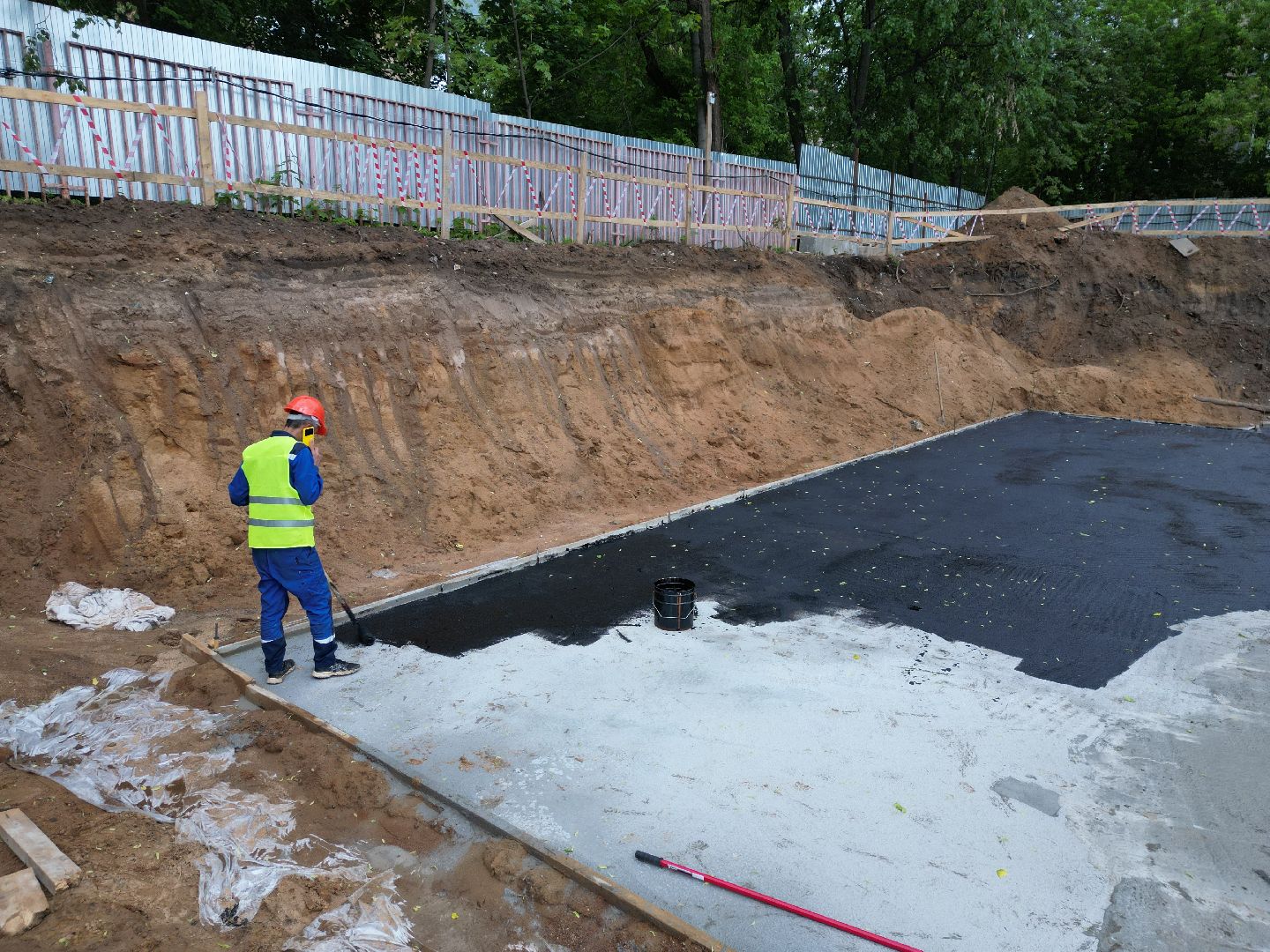 видео с коптера, школа, ремонт,