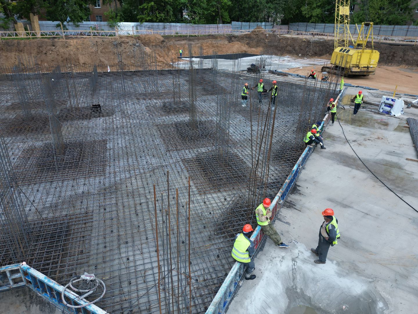 видео с коптера, школа, ремонт,