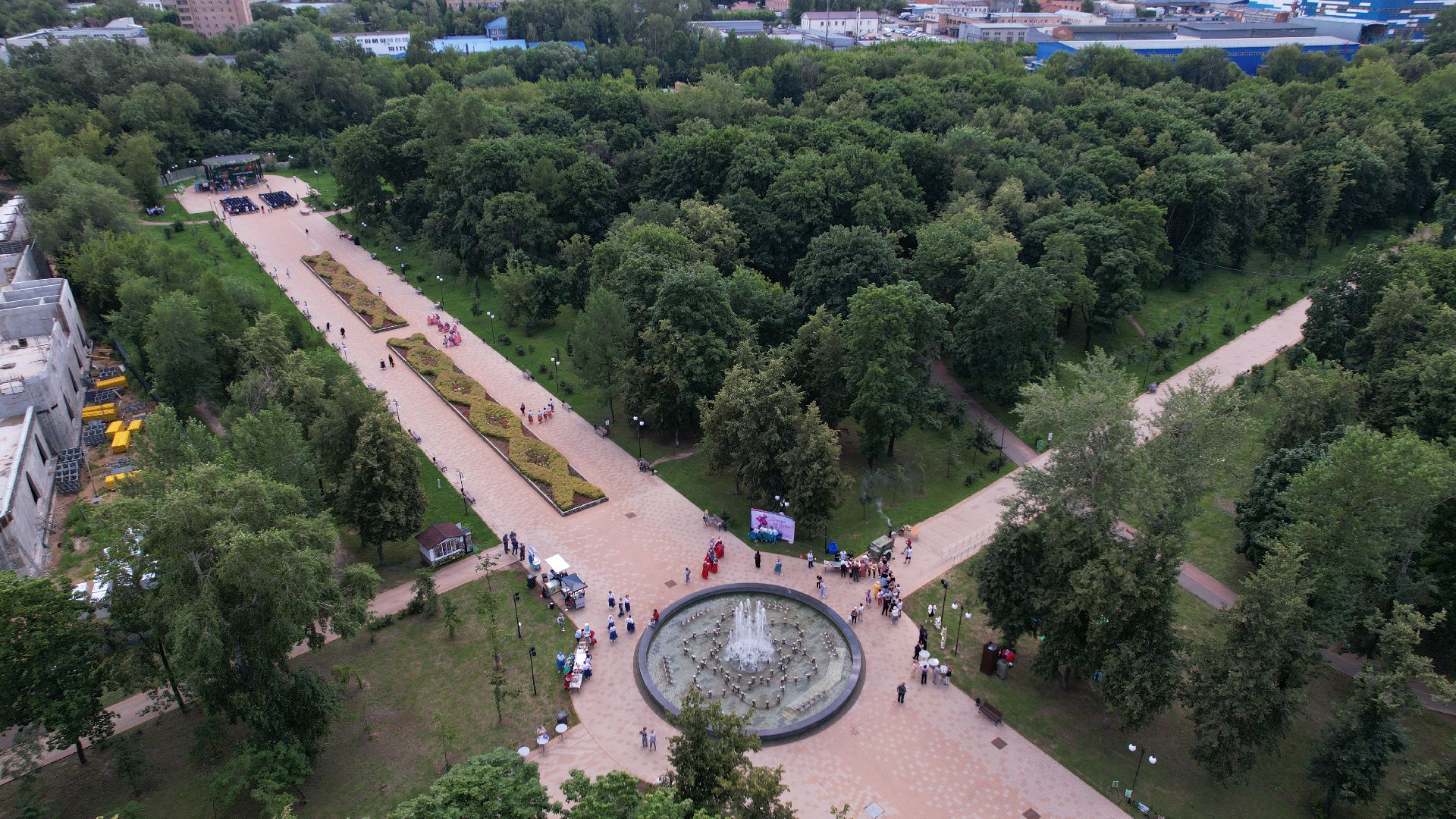 видео с коптера, люберцы, активное долголетие, фестиваль,