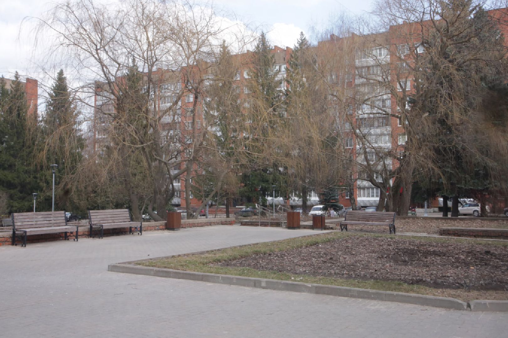 Пущино, бульвар Болотова, благоустройство