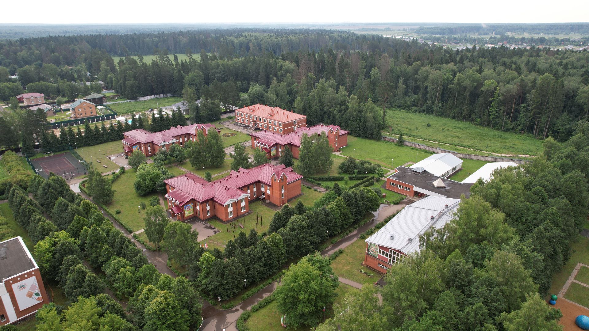 видео с коптера, лагерь, дети, сво, наро-фоминск,