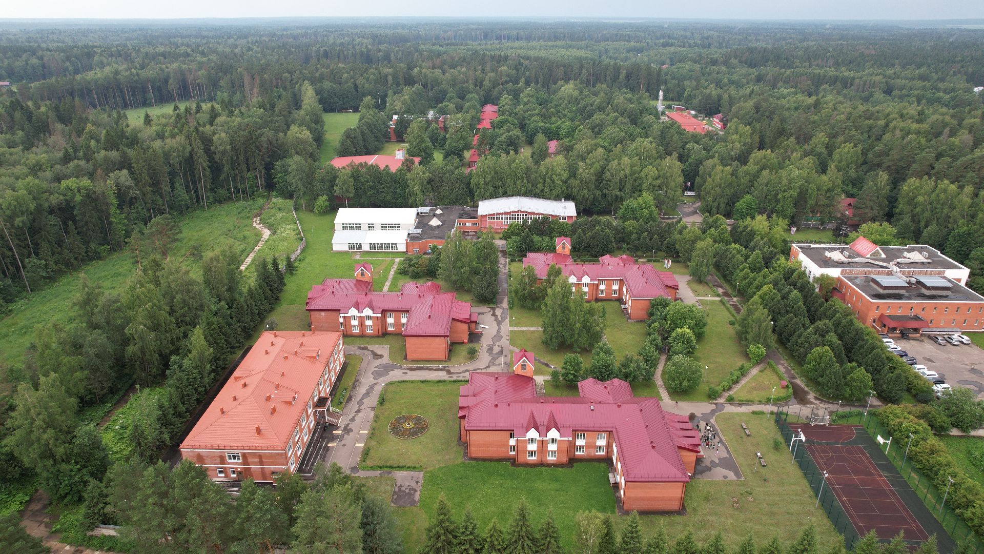 видео с коптера, лагерь, дети, сво, наро-фоминск,