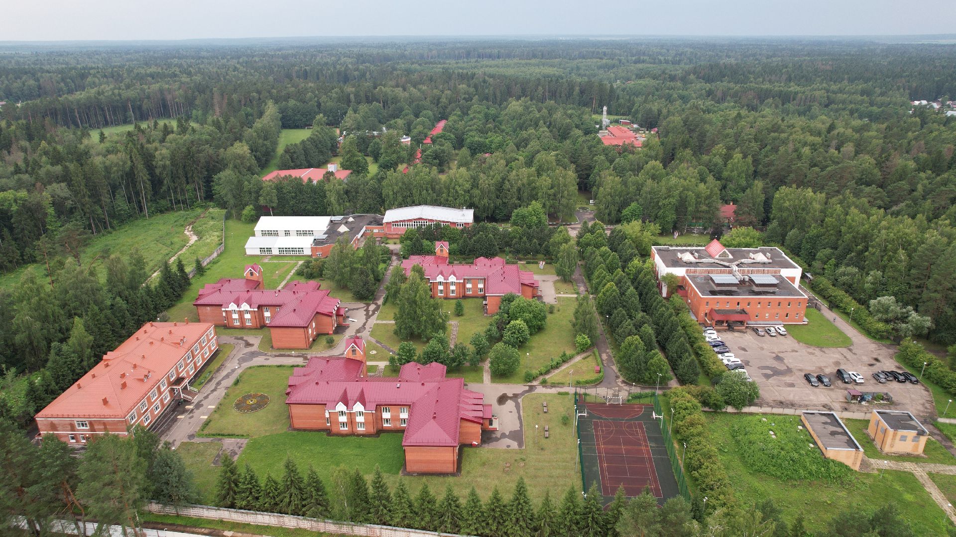 видео с коптера, лагерь, дети, сво, наро-фоминск,