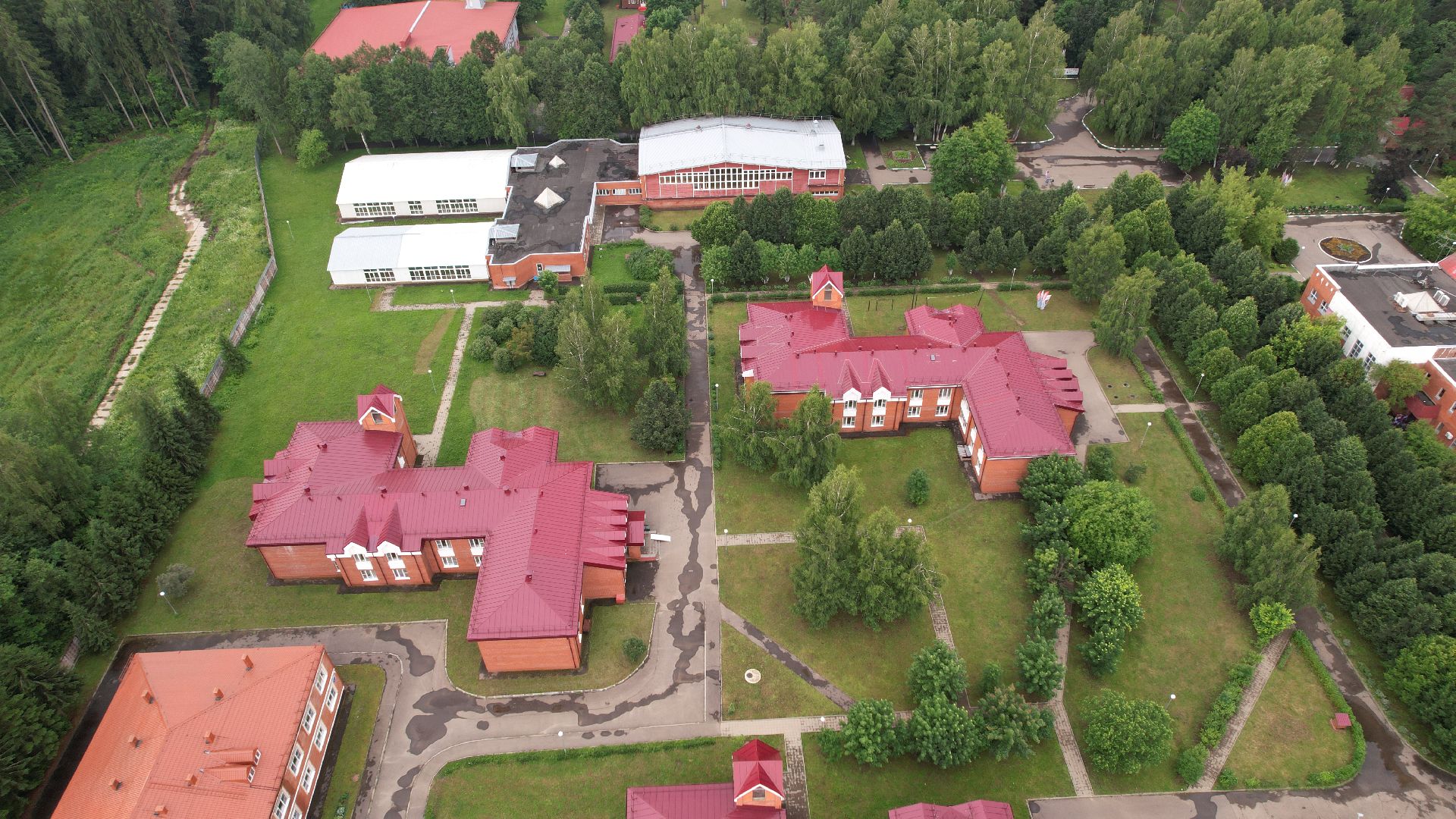 видео с коптера, лагерь, дети, сво, наро-фоминск,