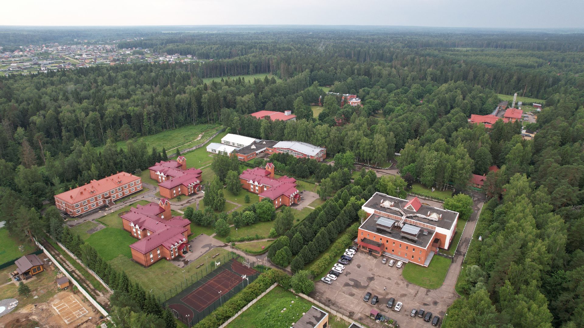 видео с коптера, лагерь, дети, сво, наро-фоминск,