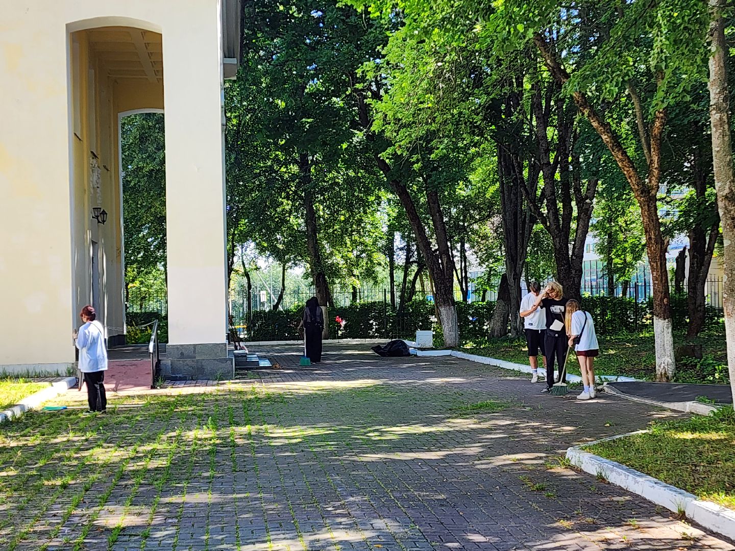 красноармейск, г.о. пушкинский, трудовое лето, трудовая бригада,