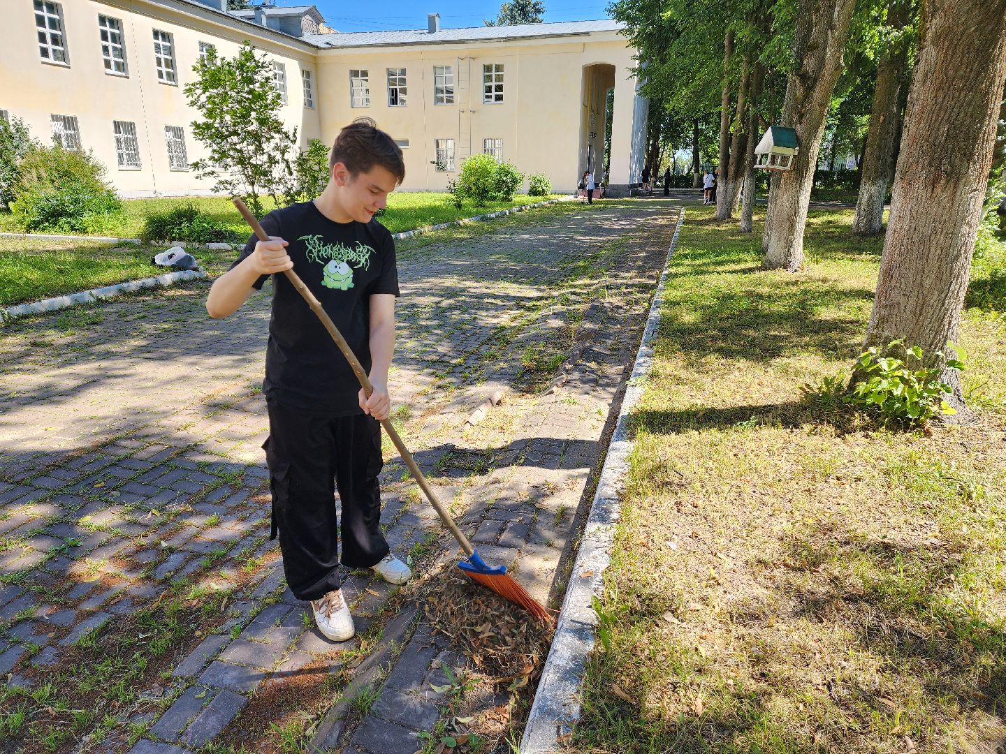красноармейск, г.о. пушкинский, трудовое лето, трудовая бригада,
