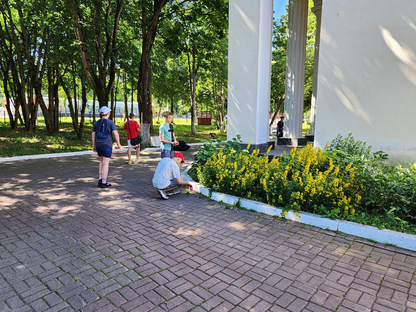 красноармейск, г.о. пушкинский, трудовое лето, трудовая бригада,