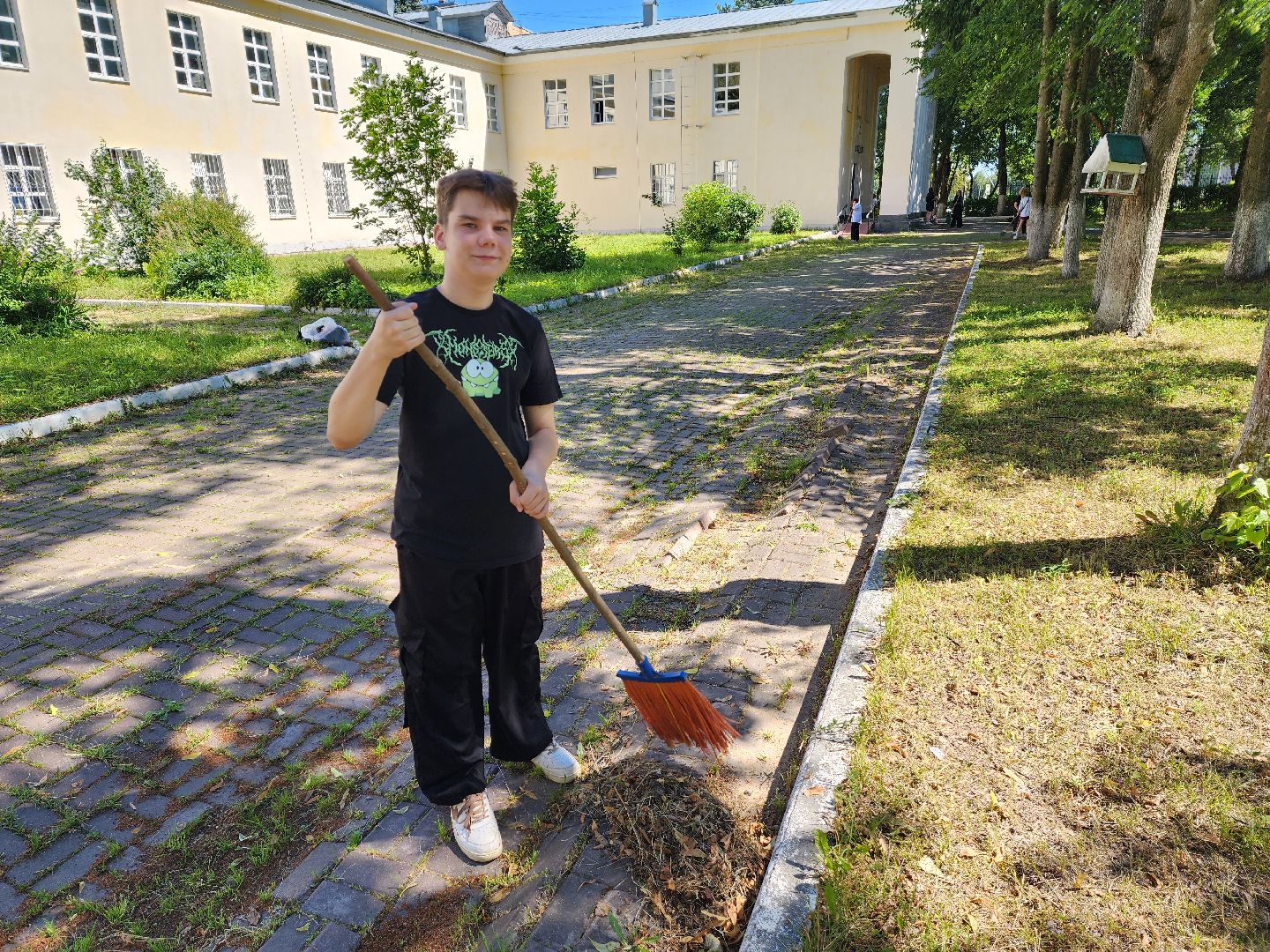 красноармейск, г.о. пушкинский, трудовое лето, трудовая бригада,