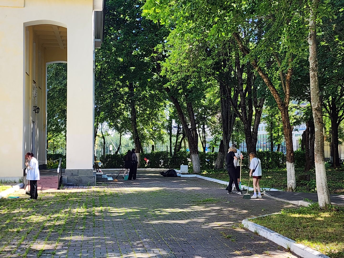 красноармейск, г.о. пушкинский, трудовое лето, трудовая бригада,