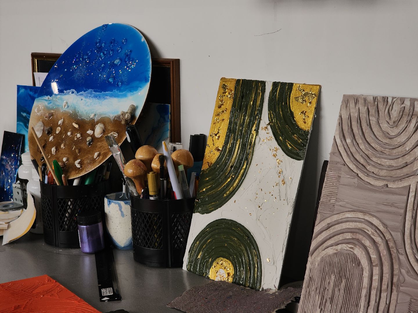 Черноголовка, Мастер-класс, творчество, картины,