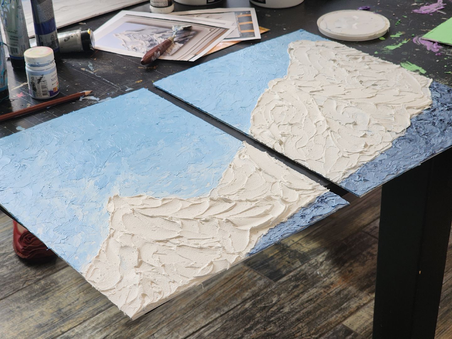 Черноголовка, Мастер-класс, творчество, картины,