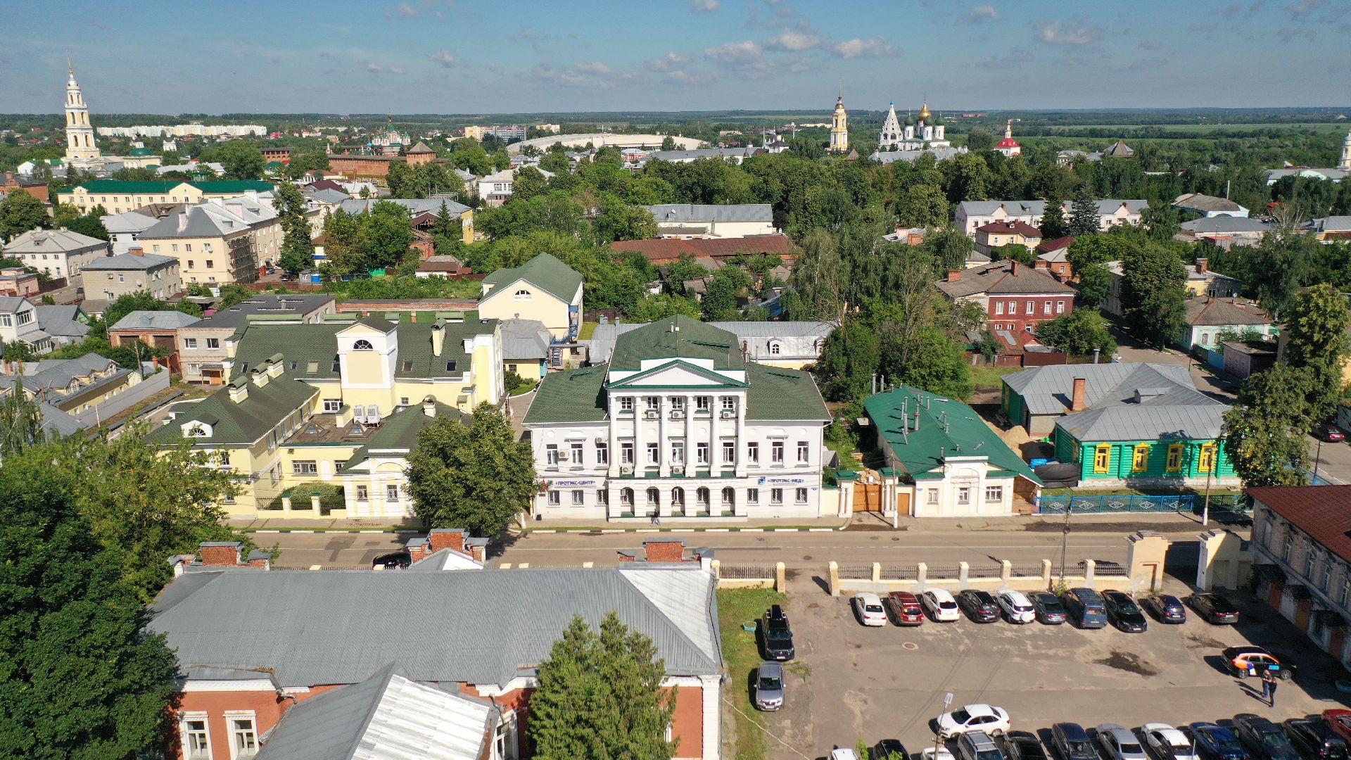 видео с коптера, Коломна, сво, медицина, реабилитация,