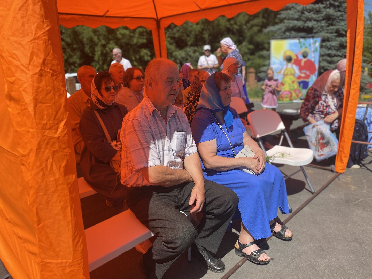 Коломна, Конкурс пирога, день семьи любви и верности, Покровский храм,