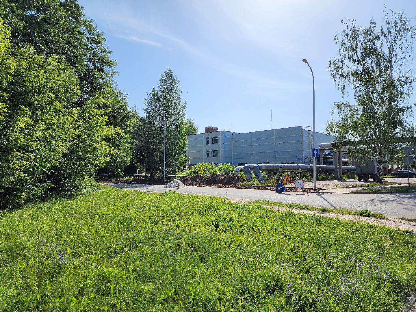 Дубна, Дороги, Строительство тротуара, Дорожная инфраструктура,