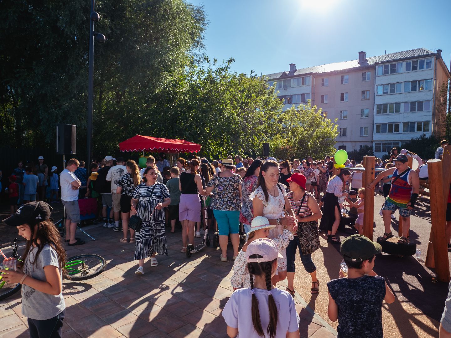 благоустройство, подмосквье, дедовск, открытие, детская площадка,