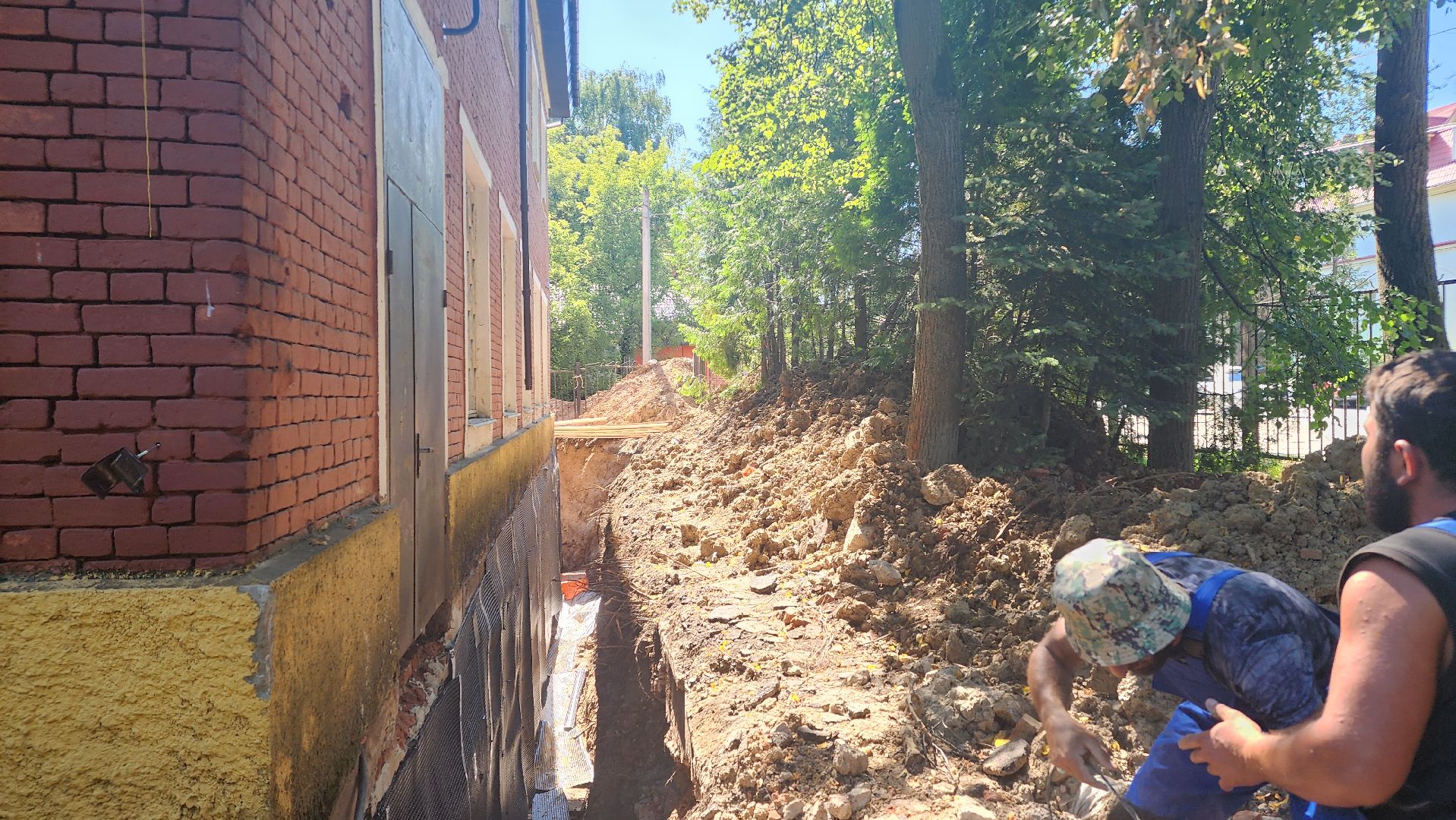 подмоксовье, дедовск, ремонт, фундамент, музыкальная школа,