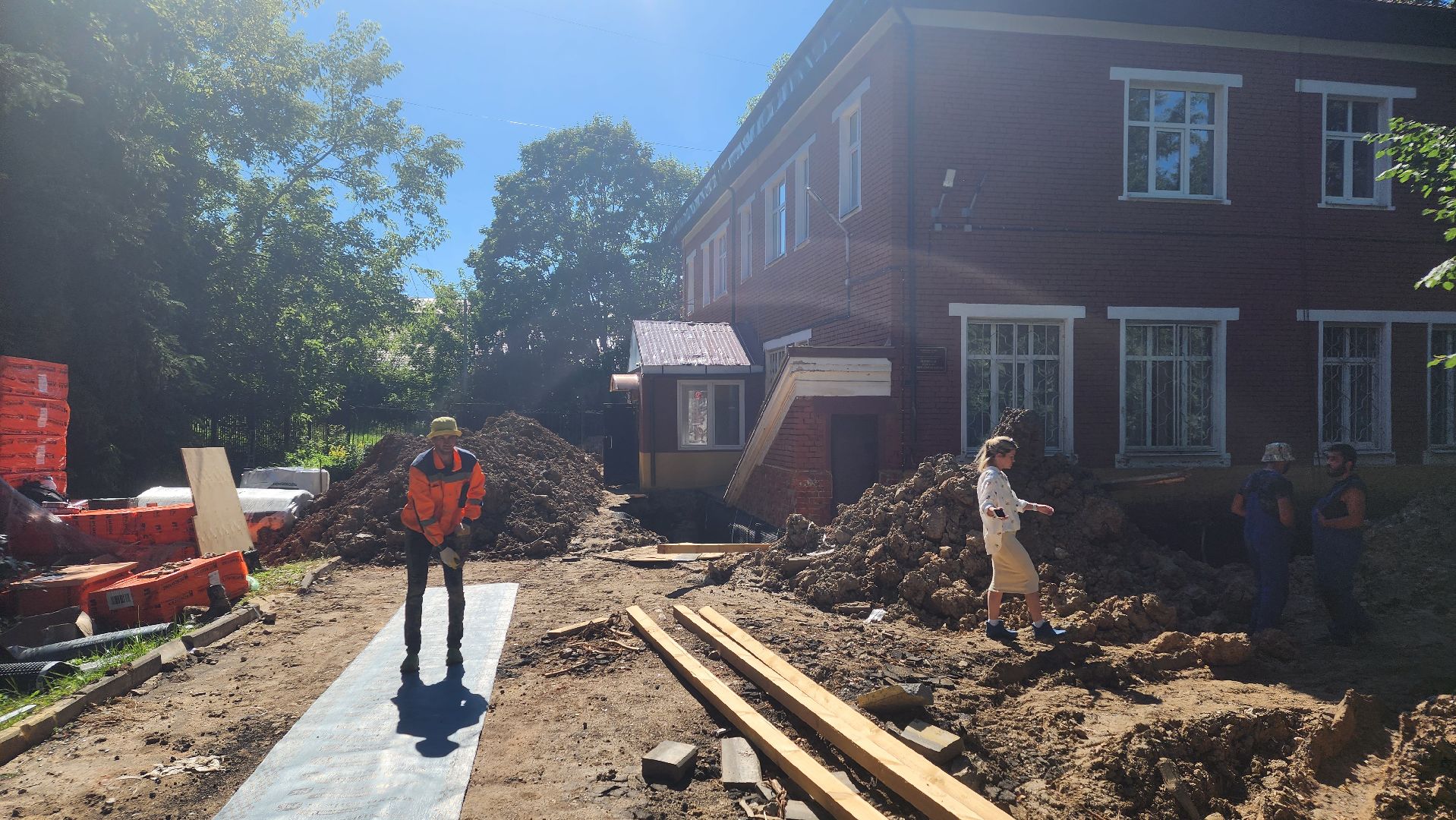 подмоксовье, дедовск, ремонт, фундамент, музыкальная школа,