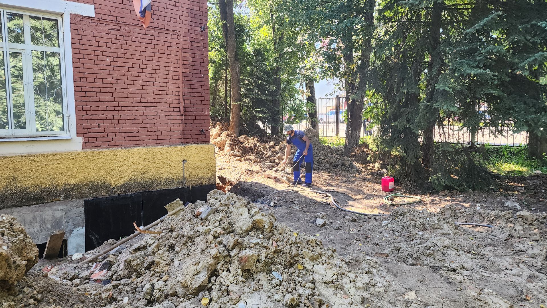 подмоксовье, дедовск, ремонт, фундамент, музыкальная школа,