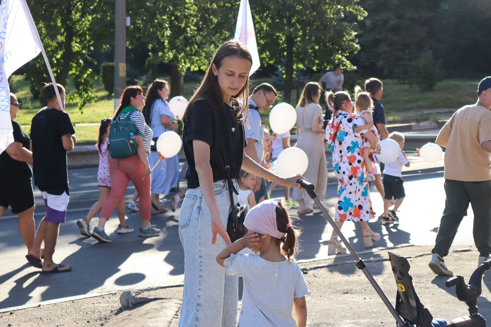 Дзержинский, день семьи, парад семей, много детства,