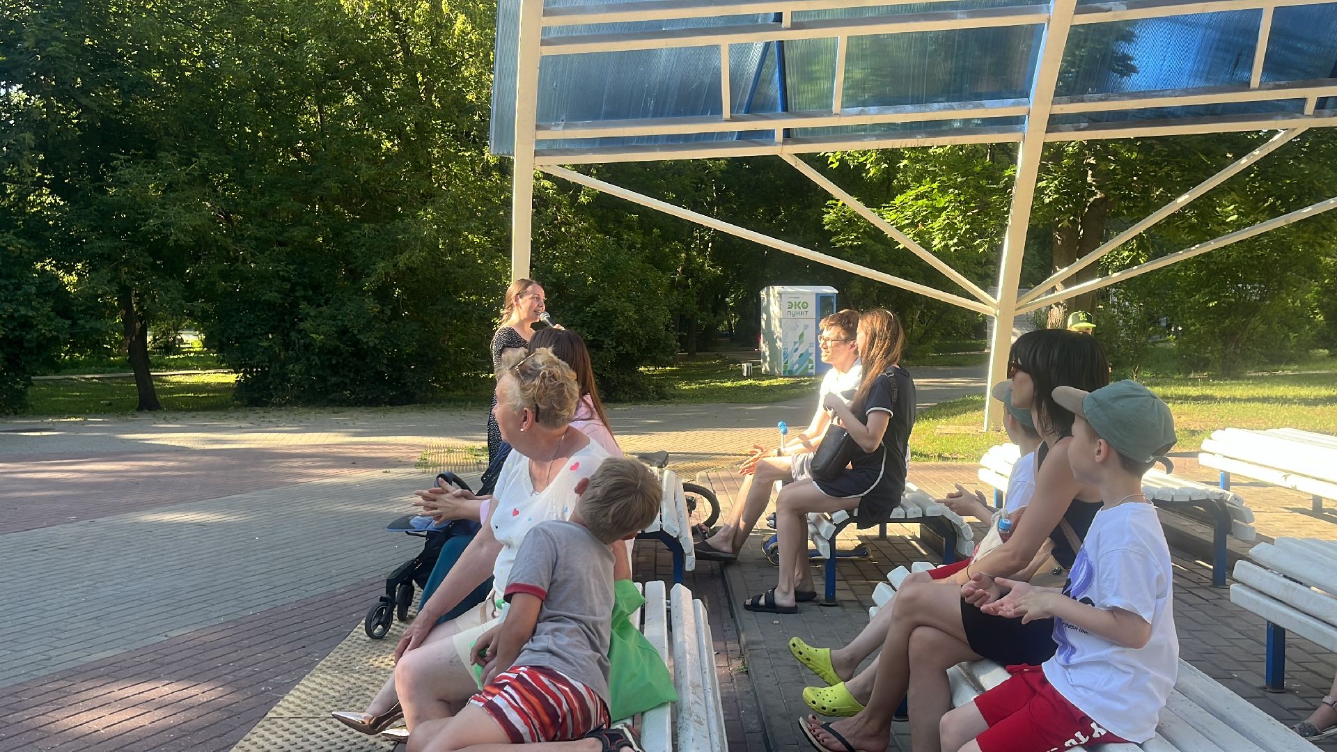 парк, парки балашихи, праздник, день семьи любви и верности,