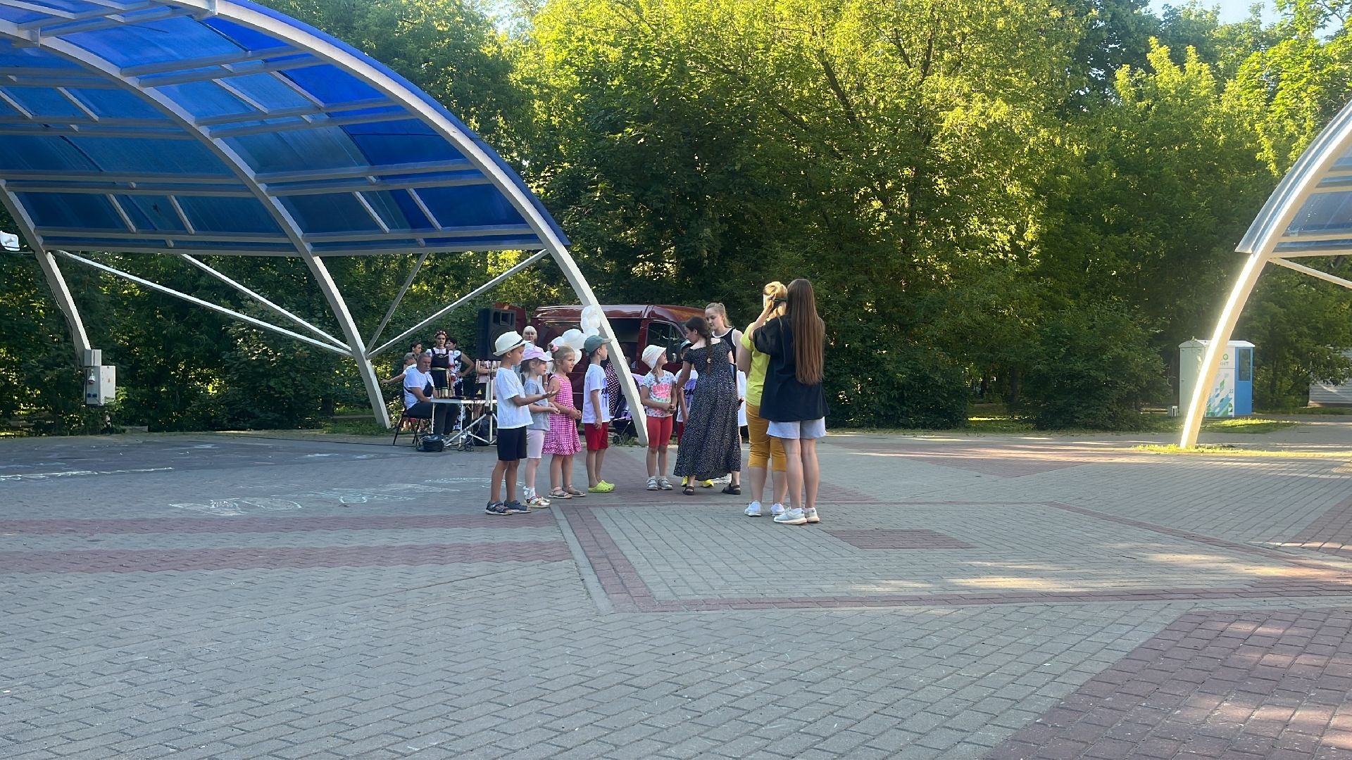 парк, парки балашихи, праздник, день семьи любви и верности,