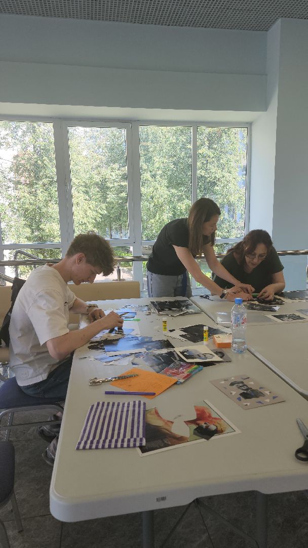 долгопрудный, мфти, петр капица, коллаж, мастер-класс,