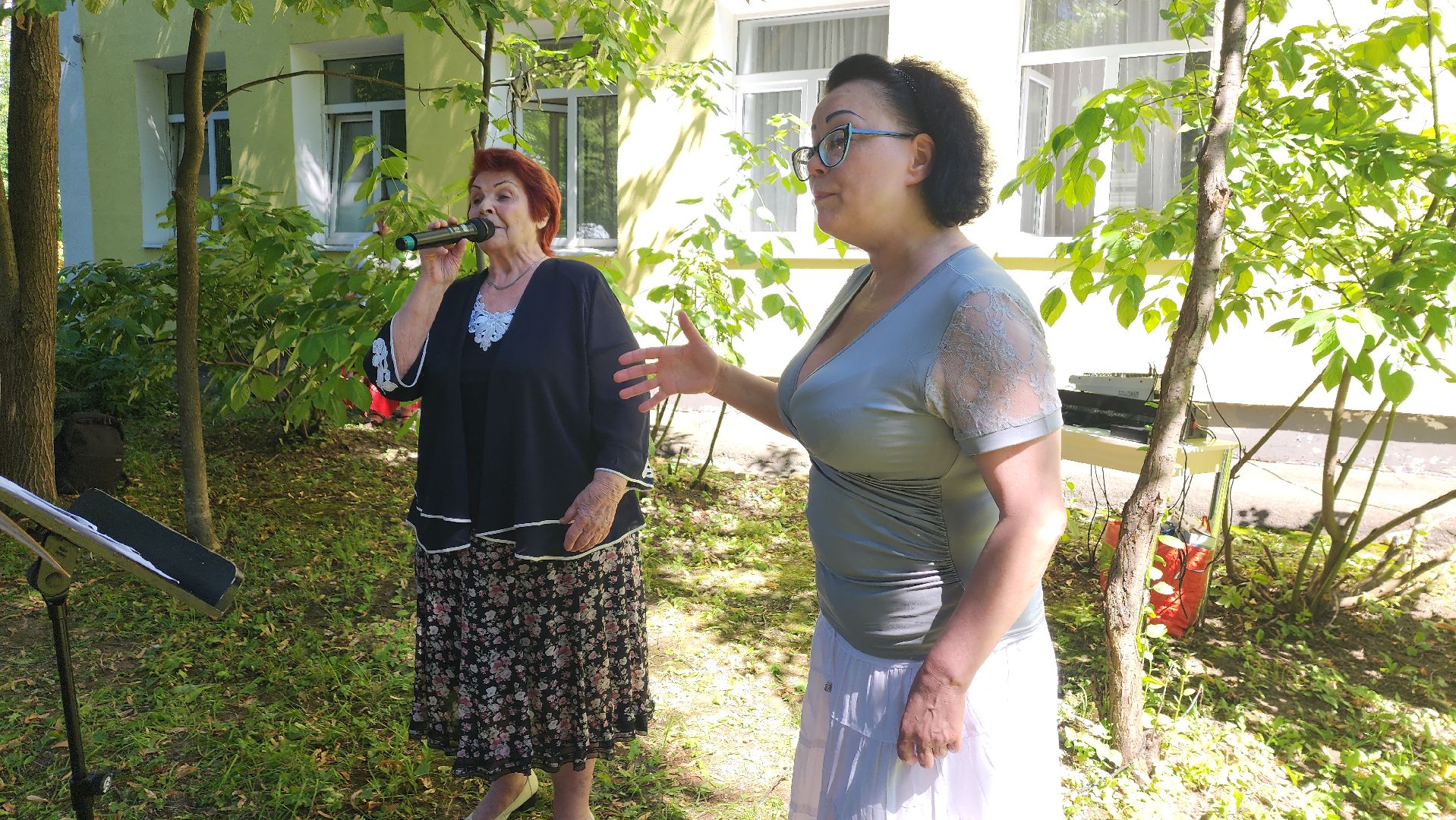 пушкино, день семьи любви и верности, концерт, центр социального обслуживания, песни,