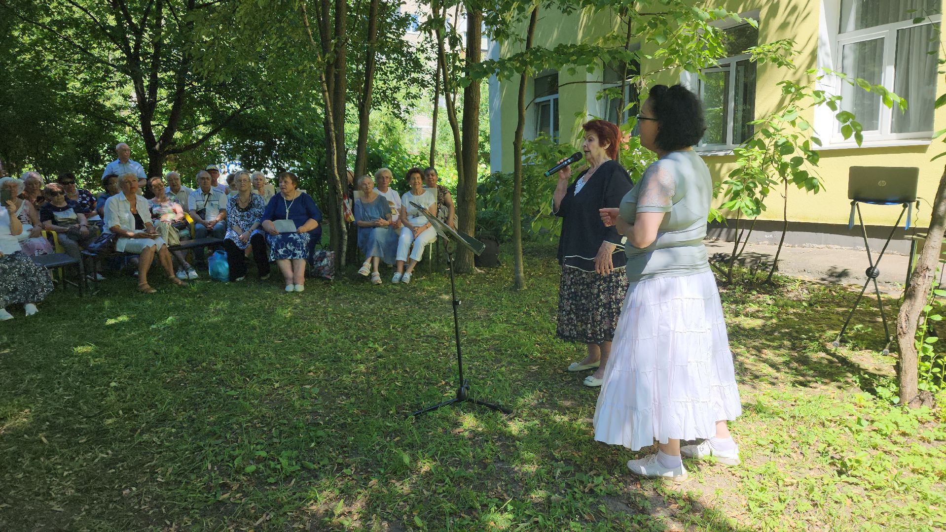 пушкино, день семьи любви и верности, концерт, центр социального обслуживания, песни,