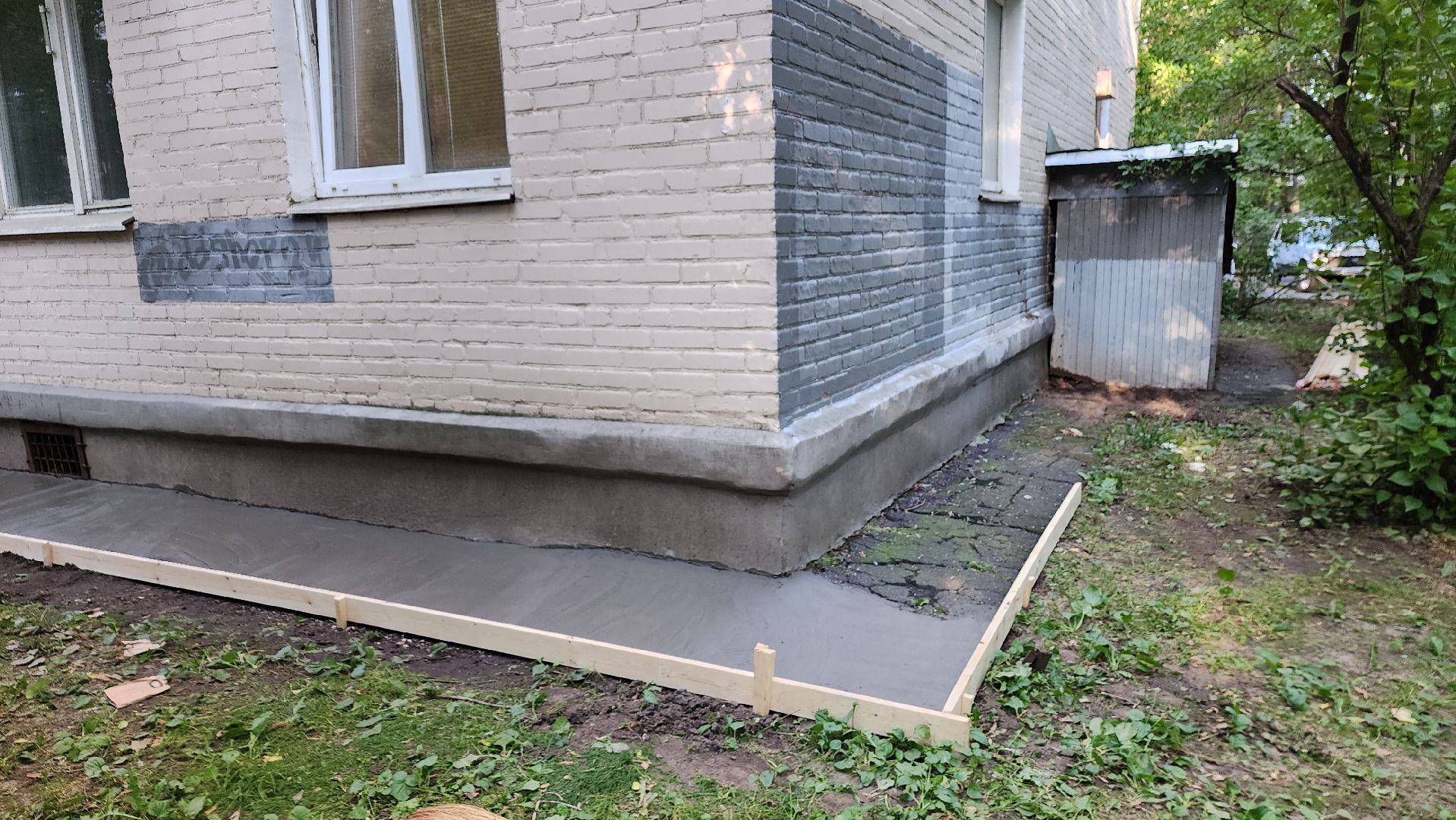 пушкино, отмостка, мкд, ремонт дома, жкх, жкх и благоустройство,