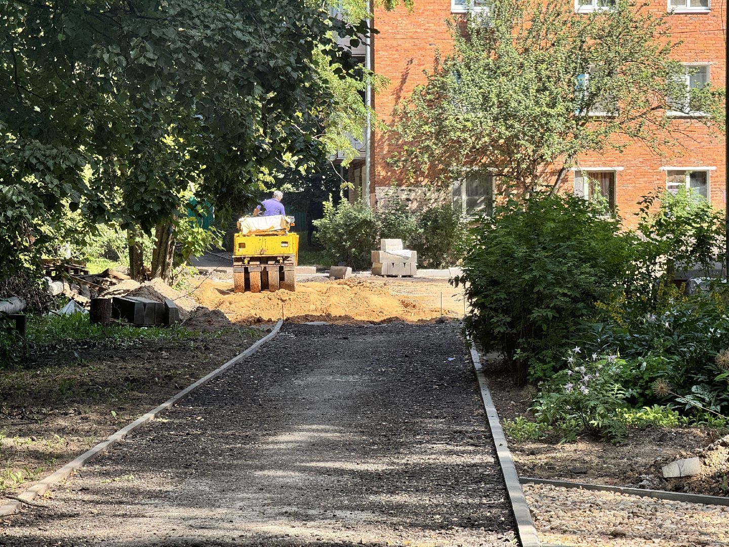 шаховская, дорога, благоуйстройство,