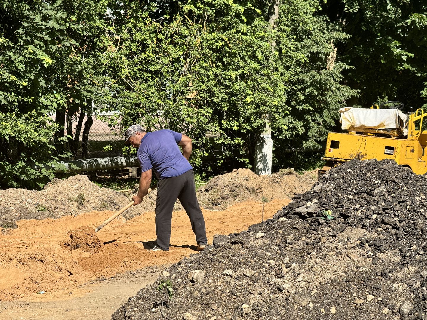 шаховская, дорога, благоуйстройство,