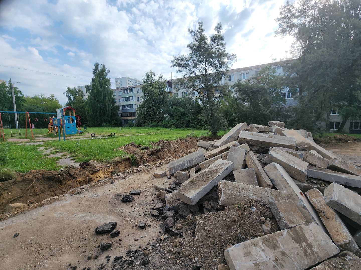 серпухов, подмосковье, ремонт двора, благоустройство,