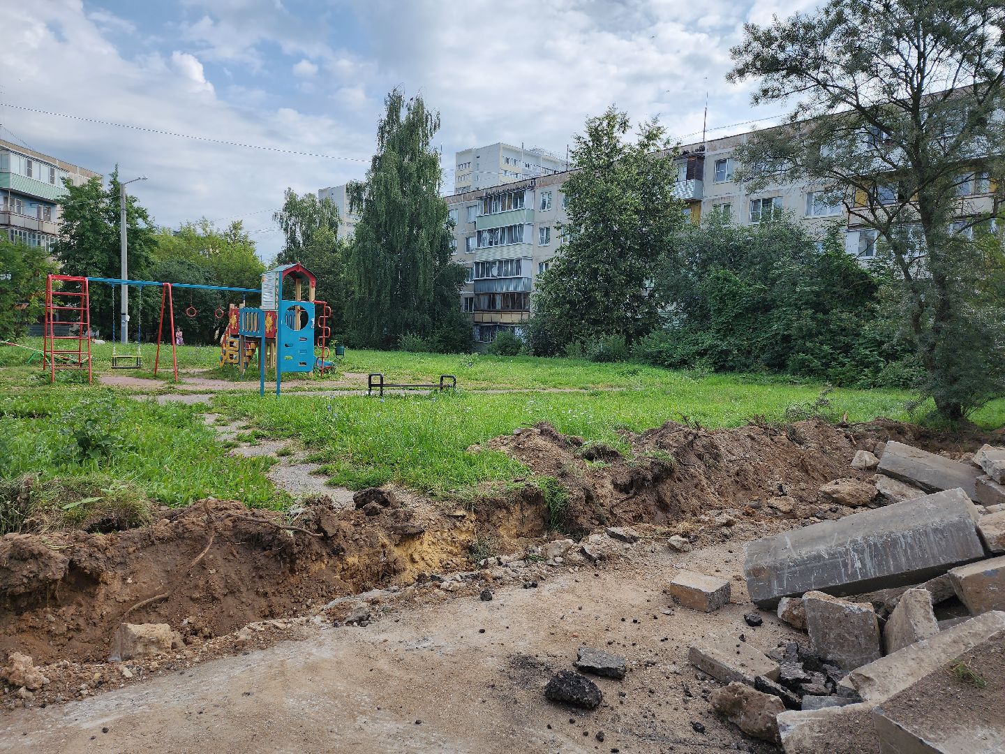 серпухов, подмосковье, ремонт двора, благоустройство,