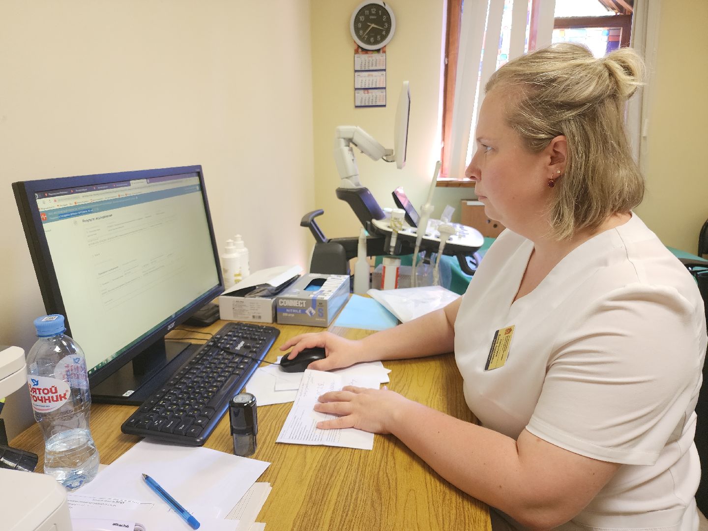 новый врач, гинеколог,