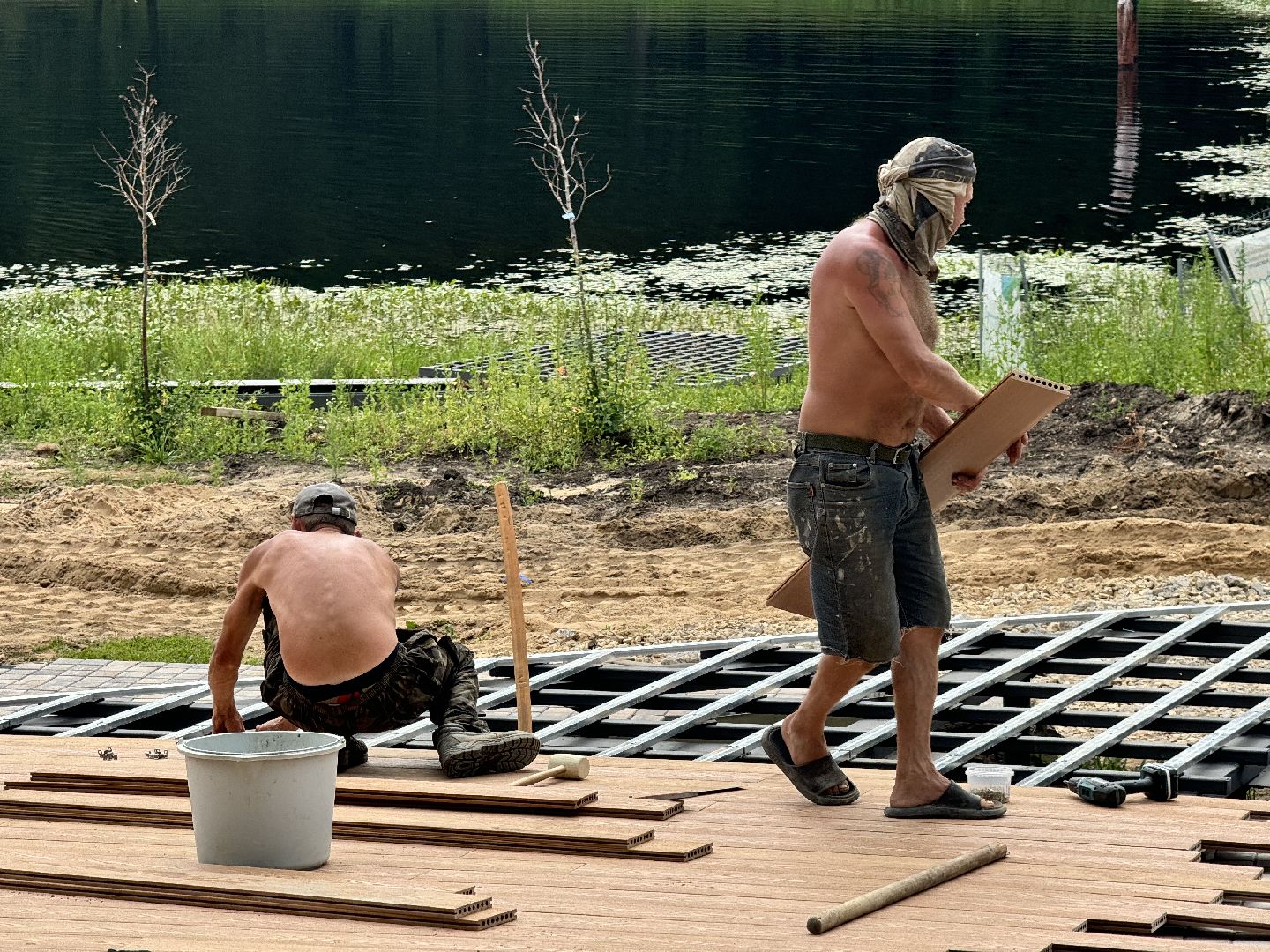 шаховская, плотина, строителтство,