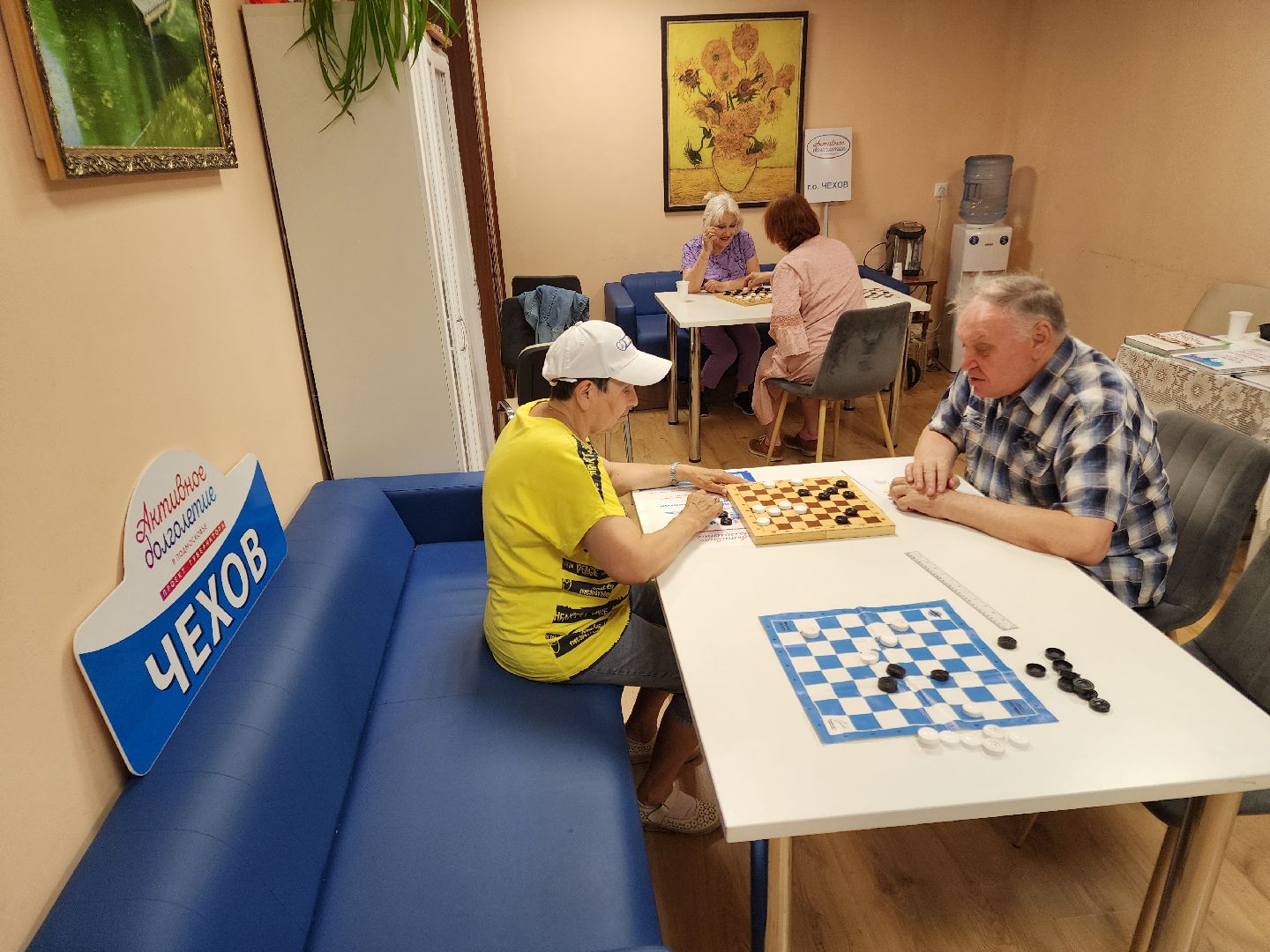 Чехов, клуб Активное долголетие, турнир, русские шашки, отборочные соревнования, дворец спорт Олимпийский, активное долголетие,