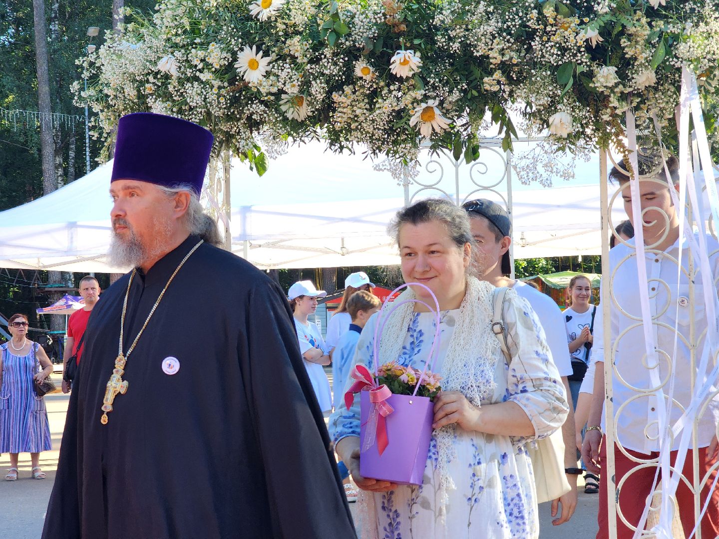 ногинск, день семьи любви и верности, общество, жители, центральный парк, дети, год семьи,