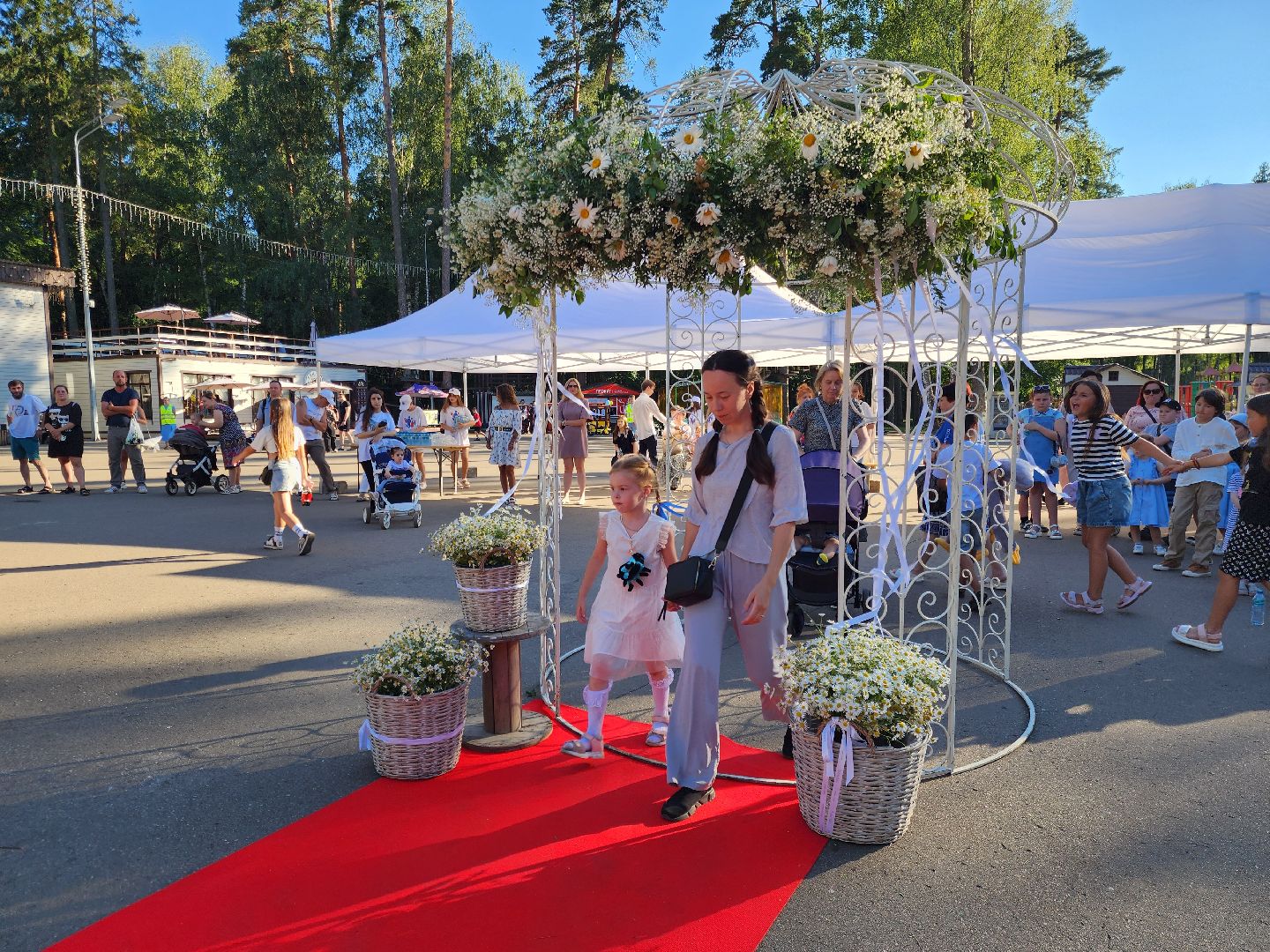 ногинск, день семьи любви и верности, общество, жители, центральный парк, дети, год семьи,